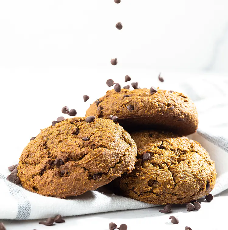 Pumpkin Chocolate Chip Cookies | Healthy snacks delivery