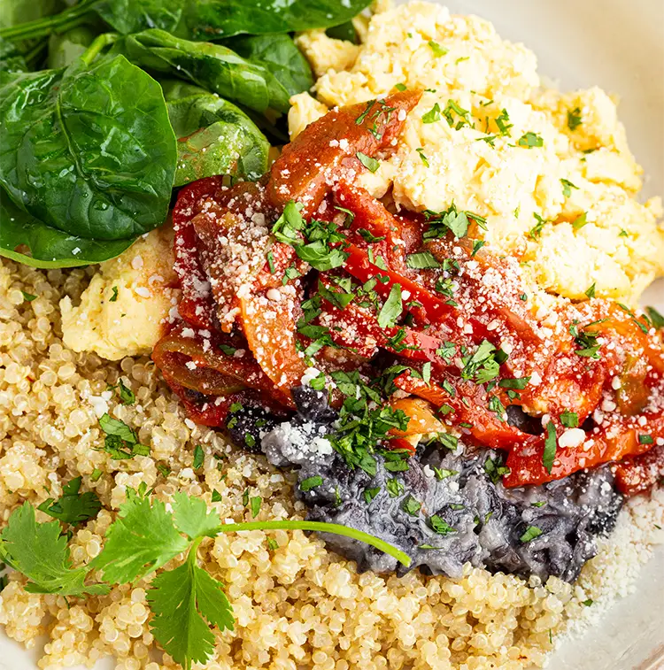 Quinoa Ranchero Breakfast Bowl | ProMeals Menu