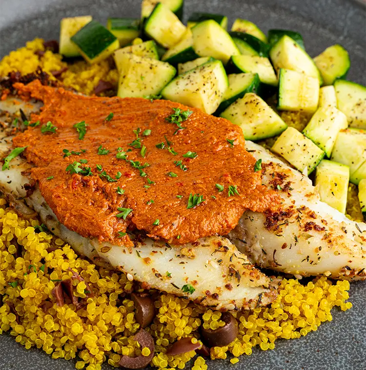 Romesco Fish | ProMeals Menu