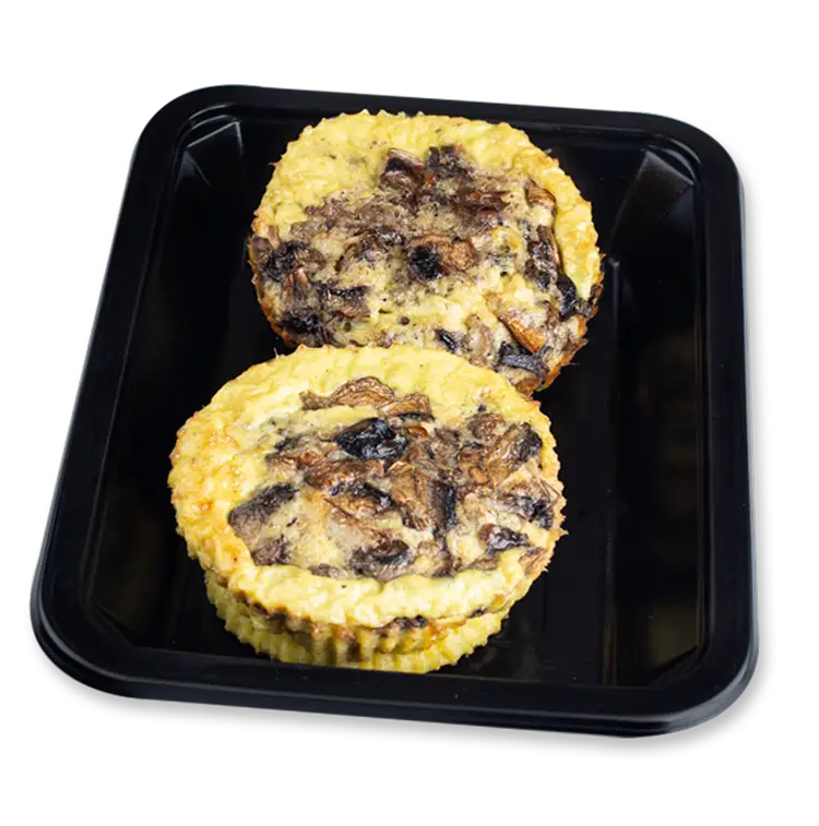 Sausage Mushroom Breakfast Cup | ProMeals Menu