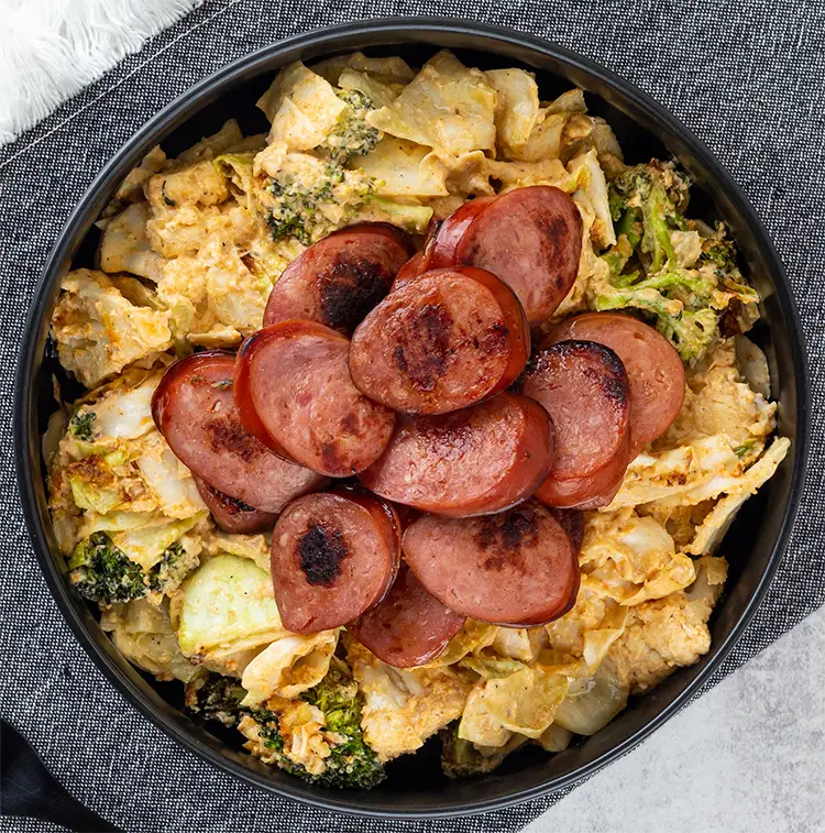 Sausage and Cabbage Casserole
