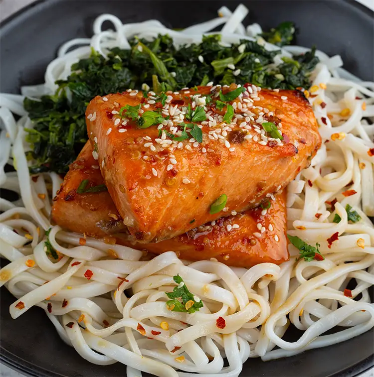 Sesame Salmon Nourish Bowl | ProMeals Menu