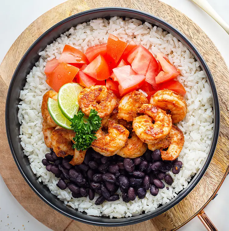 Shrimp Taco Bowlby MyProMeals.com
