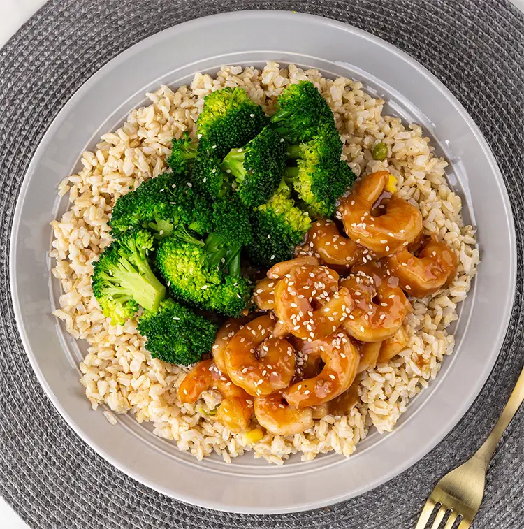 Shrimp and Broccoli Stir Fry | Low Calorie Menu