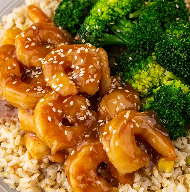 Shrimp and Broccoli Stir Fry | Low Calorie Menu