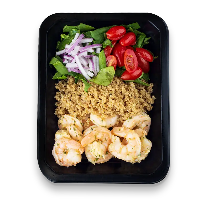 Shrimp and Quinoa Bowl | ProMeals Menu