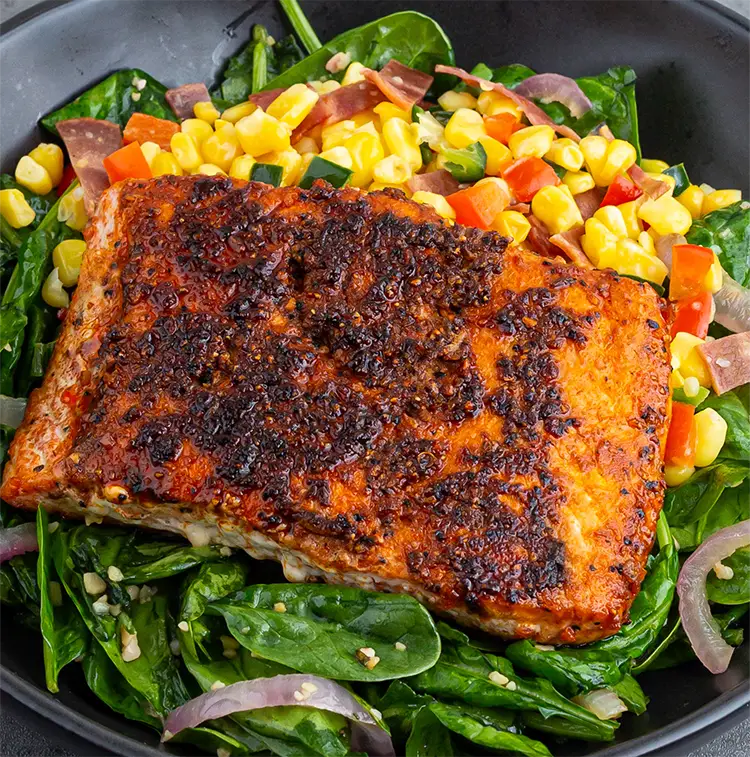 Spice Rub Salmon | ProMeals Menu