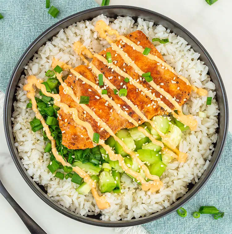 Spicy Salmon Bowl