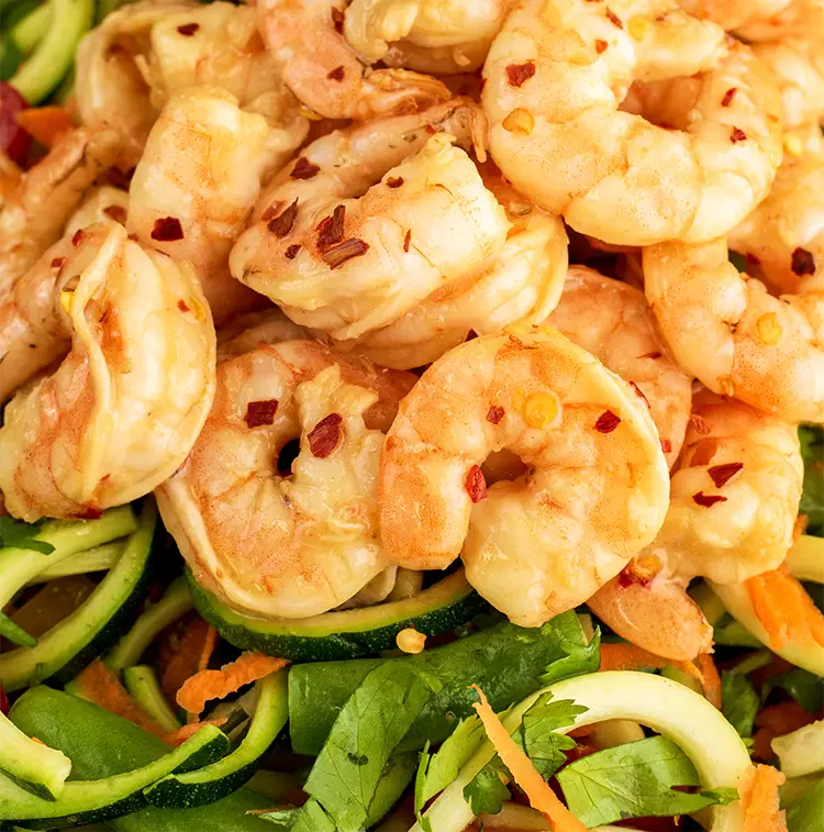 Spicy Thai Shrimp Salad | ProMeals Menu