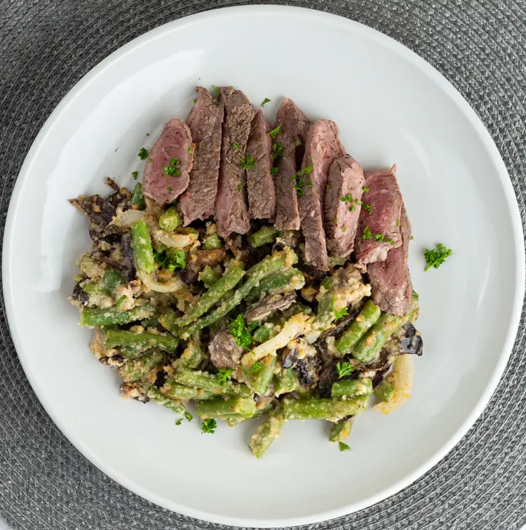 Steak & Green Beans Casserole