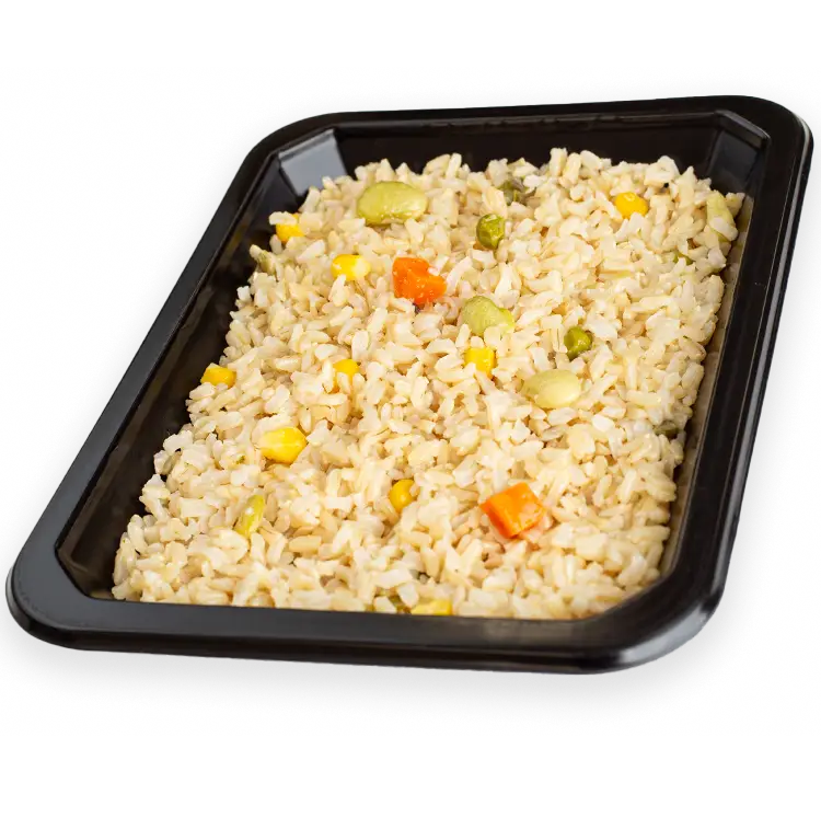 3 cups Steamed Brown Rice  | Low Calorie Menu