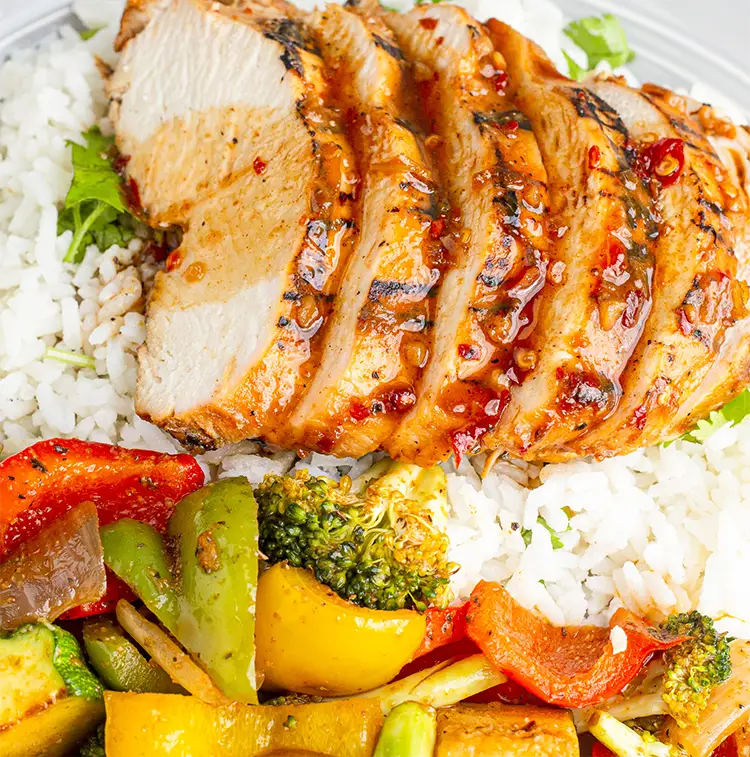 Sweet Chili Lime Chicken | ProMeals Menu