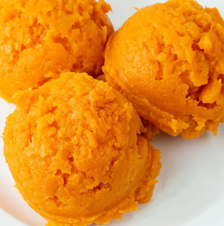 16oz Sweet Potato Mash | Low Calorie Menu