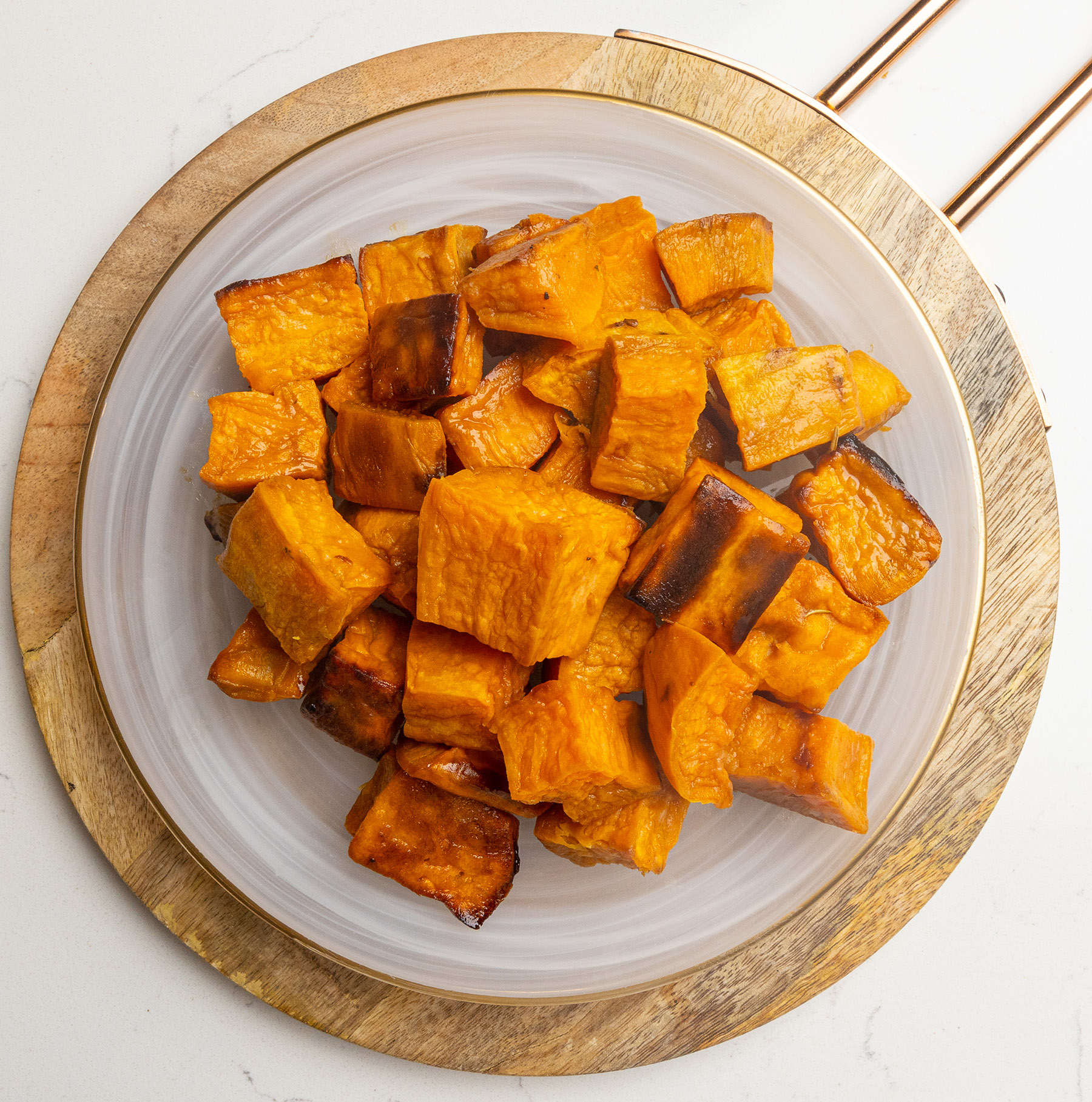 Roasted Sweet Potato  | Low Calorie Menu