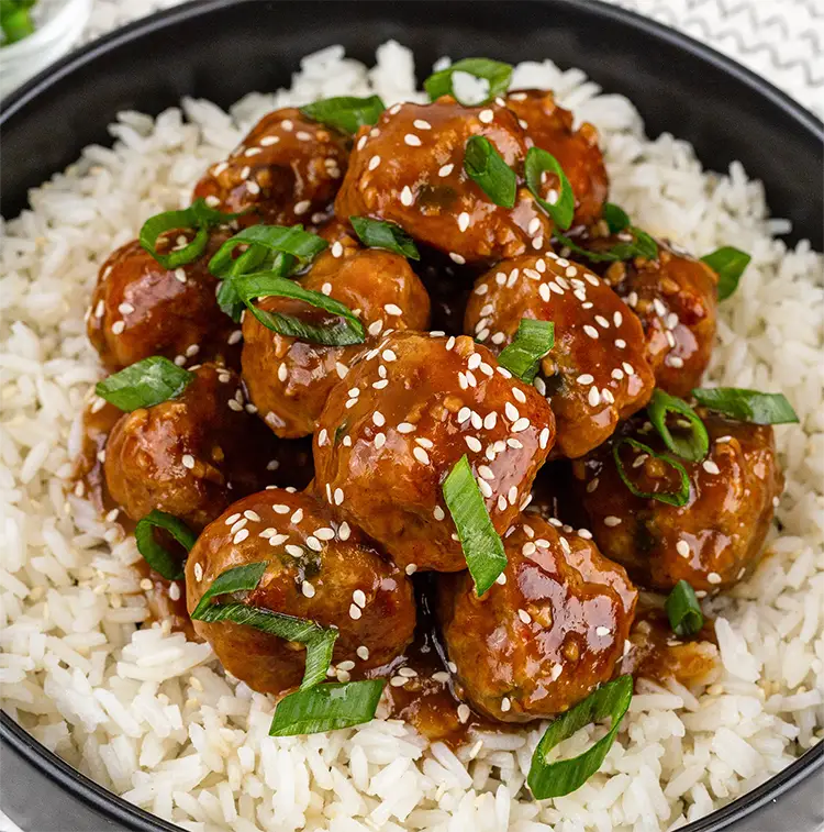 Teriyaki Meatballs | ProMeals Menu
