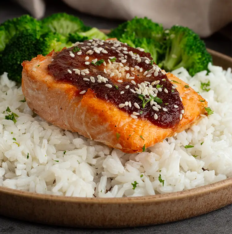 Teriyaki Glazed Salmon | ProMeals Menu