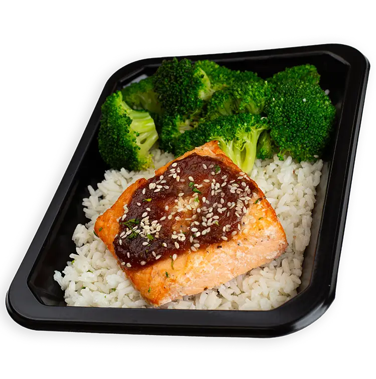 Teriyaki Glazed Salmon | ProMeals Menu