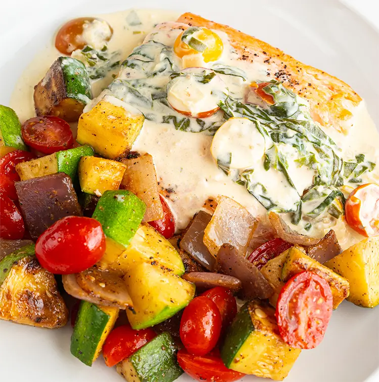 Tuscan Salmon | ProMeals Menu