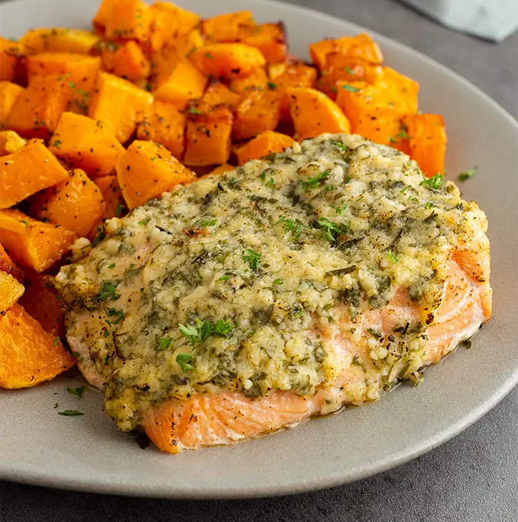 Garlic Butter Salmon | ProMeals Menu