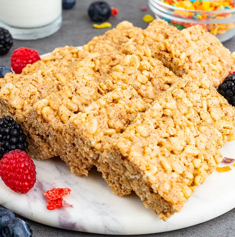 Very Fruity Protein Rice Krispies | Healthy snacks delivery