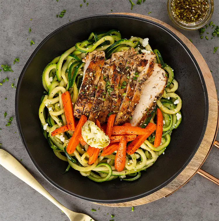Zaatar Chicken & Carrot Feta Fusion