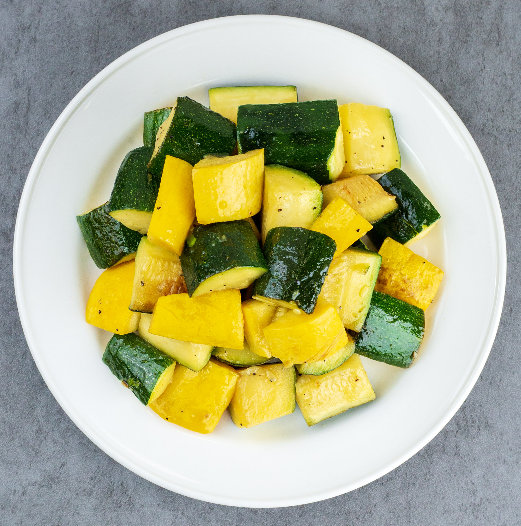 Zucchini and Squash Mix | Low Calorie Menu