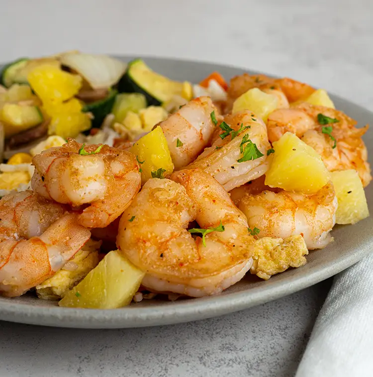 Pineapple Shrimp Fried Rice | ProMeals Menu