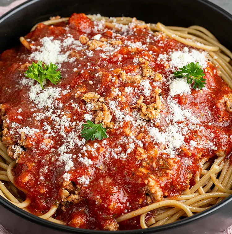 Ground Chicken Bolognese  | ProMeals Menu