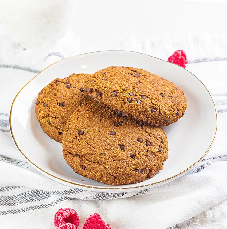 Pumpkin Chocolate Chip Cookies | Healthy snacks delivery