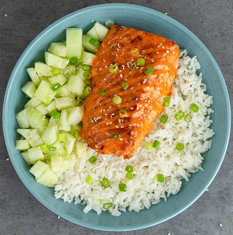 Spicy Salmon Bowl
