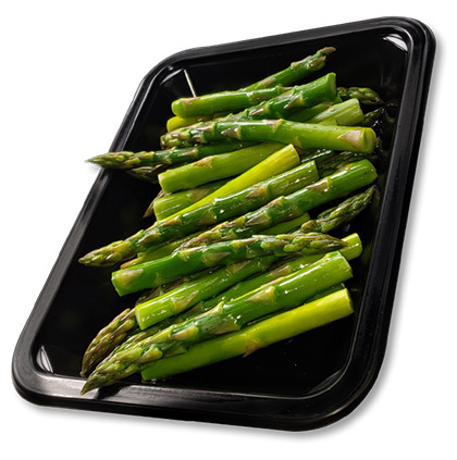Steamed Asparagus | Low Calorie Menu