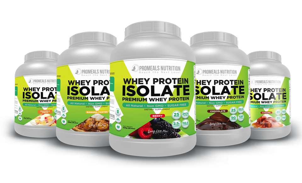 Reasons to choose PROMEALS Whey Protein Isolate