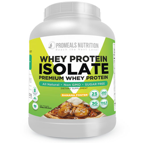 Reasons to choose PROMEALS Whey Protein Isolate