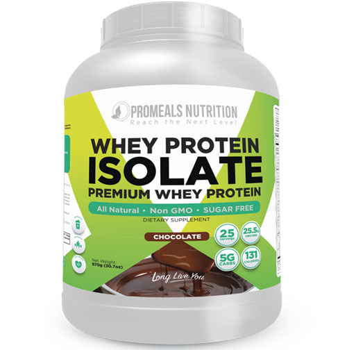 Reasons to choose PROMEALS Whey Protein Isolate