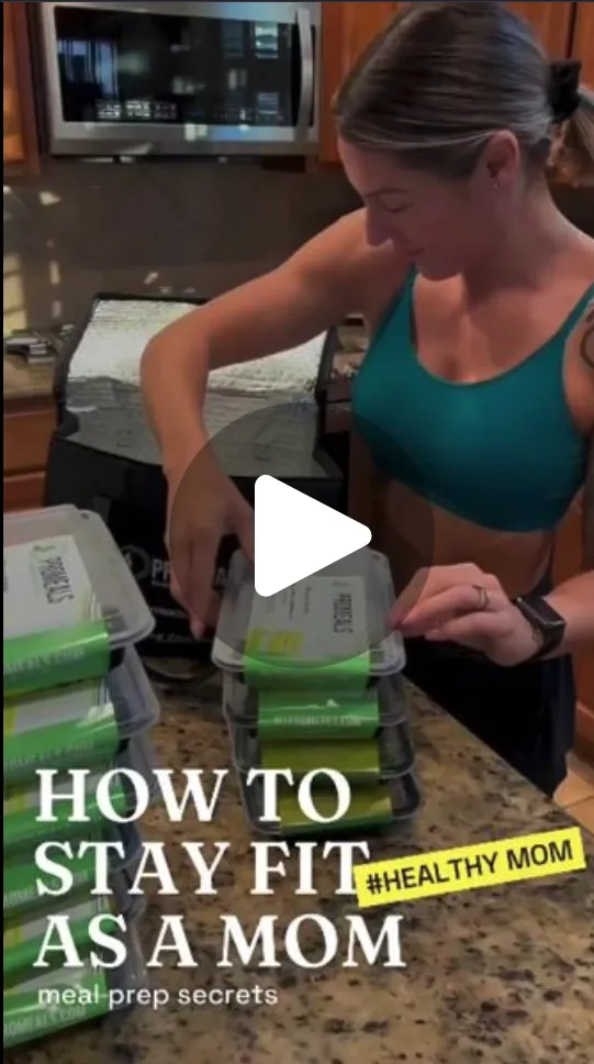 How to Stay Fit As a Mom - meal-prep secrets